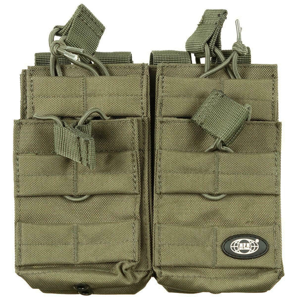 MFH Quad Airsoft Magazine Pouch Molle Green