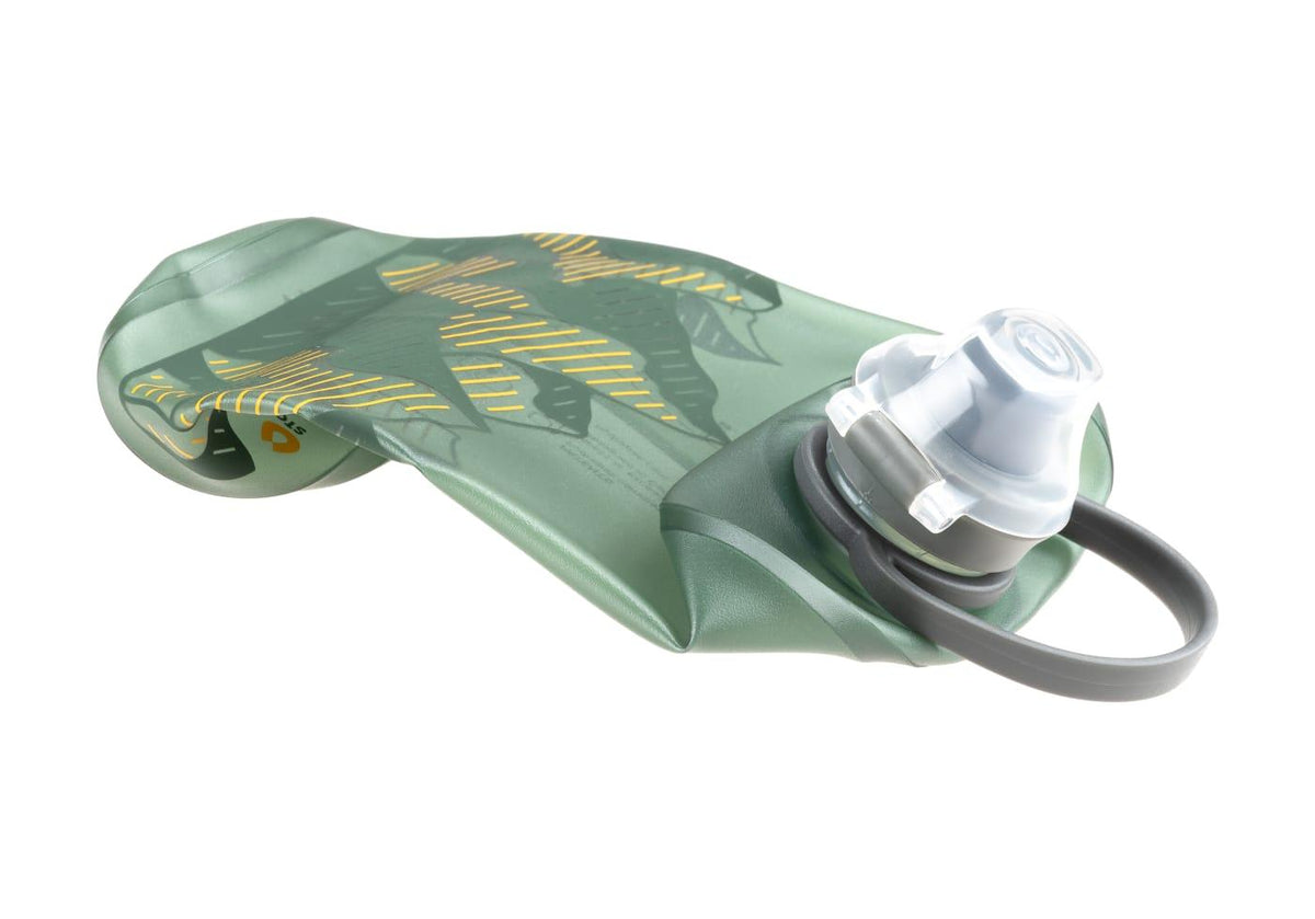 Hydrapak Stow Water Bottle Pocket Sized Hydration Green 500ml