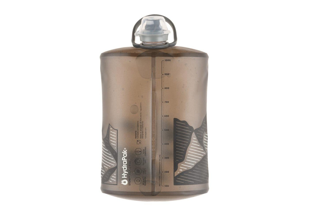 Hydrapak Stow Water Bottle Pocket Sized Hydration Mammoth 1ltr