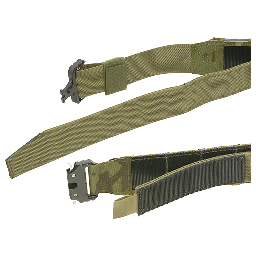 8 Fields Laser Cut Molle Tactical Duty Range Belt QR MT Tropic
