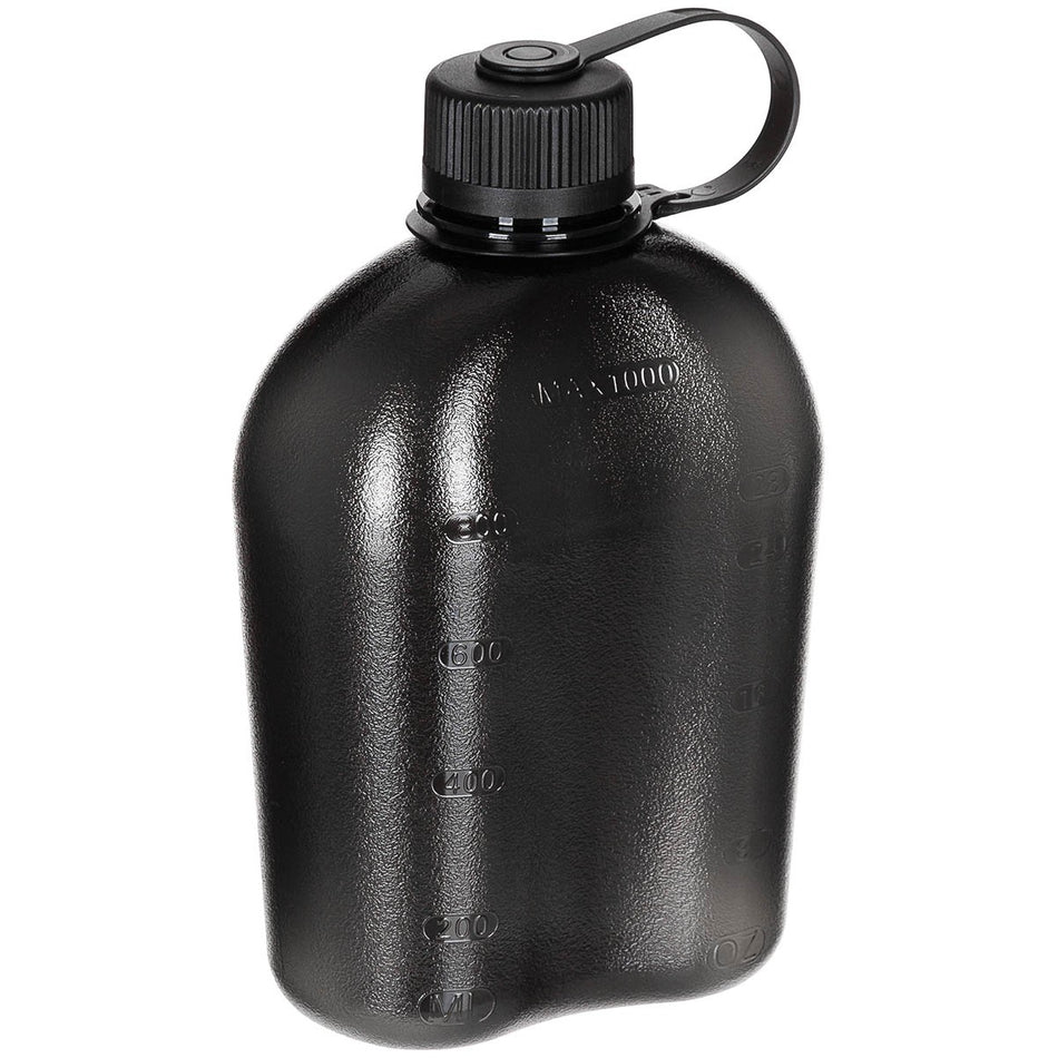 MFH GEN II US PCT Canteen Water Bottle 1ltr Black