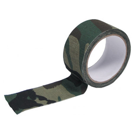 MFH Fabric Gun Tape 10m Woodland 