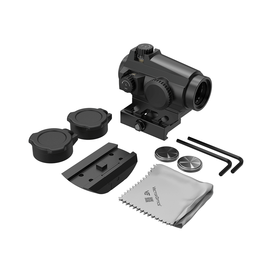 Vector Optics Maverick-II Plus 1x22 DRT Double-Reticle Red Dot Sight