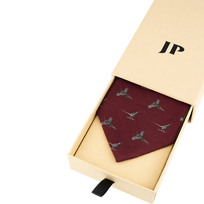 Jack Pyke Pheasant Silk Tie 