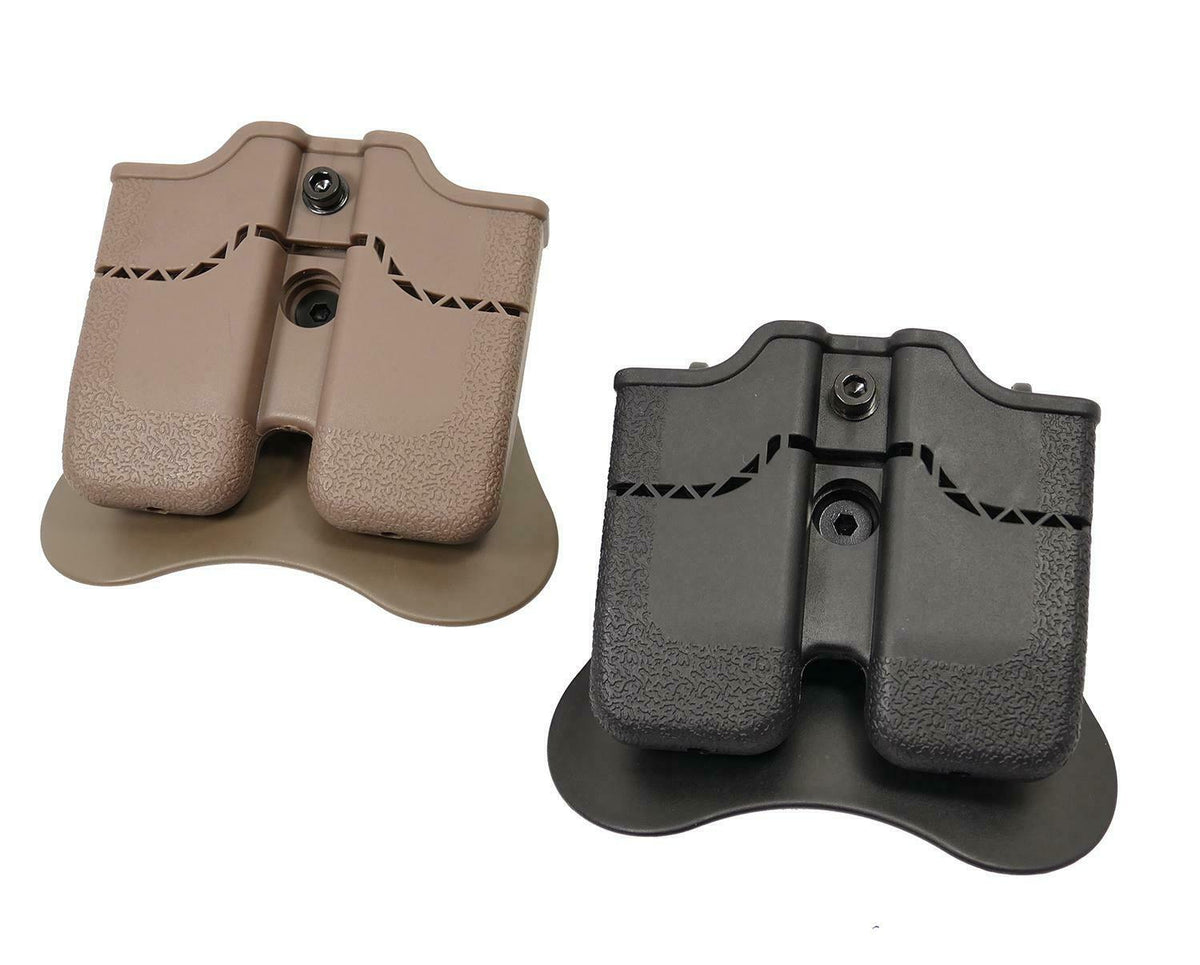Amomax Double Pistol Mag Pouch Beretta PX4 H&K P30, USP, USP Compact 