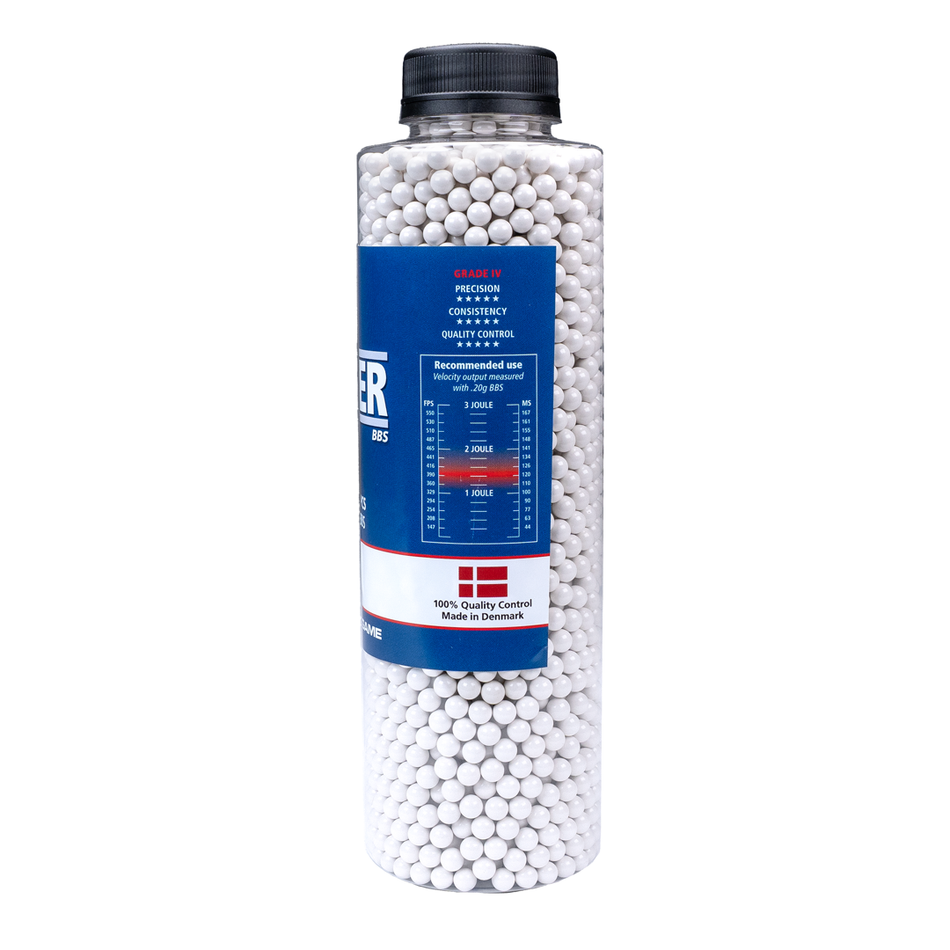 ASG Alpha Blaster Grade IV Airsoft BBs 0.28g 3300 1 Bottle