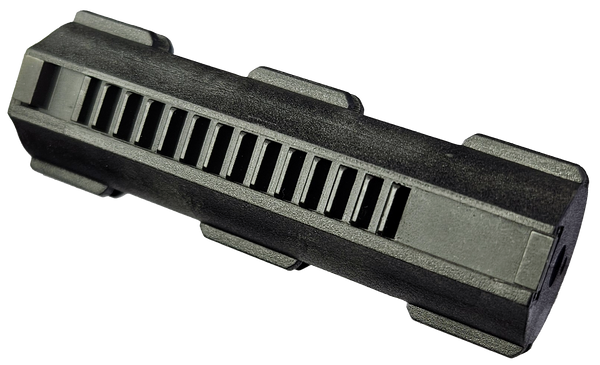 FPS ZERO-SHOCK Carbon Fiber Lightened Airsoft Piston Full Metal Teeth 