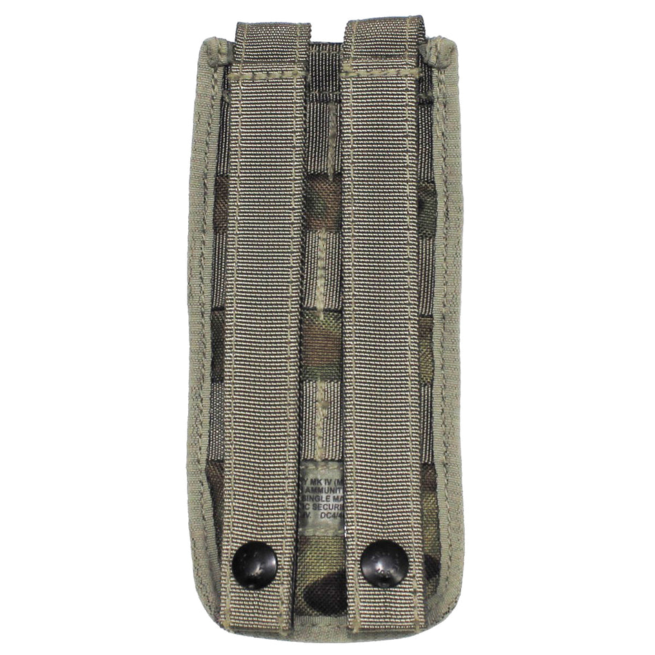 Ex-Army Osprey MTP Camo MK IV SA80 Single Magazine Pouch QR Open Top