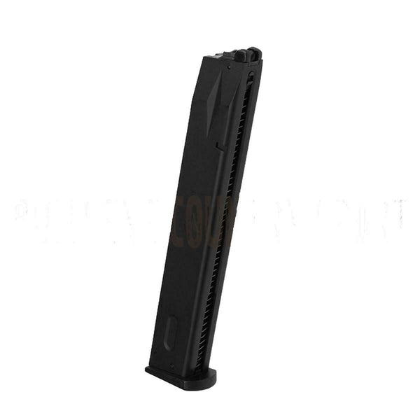 WE M9 Pistol Magazine Green Gas Extended 50rd