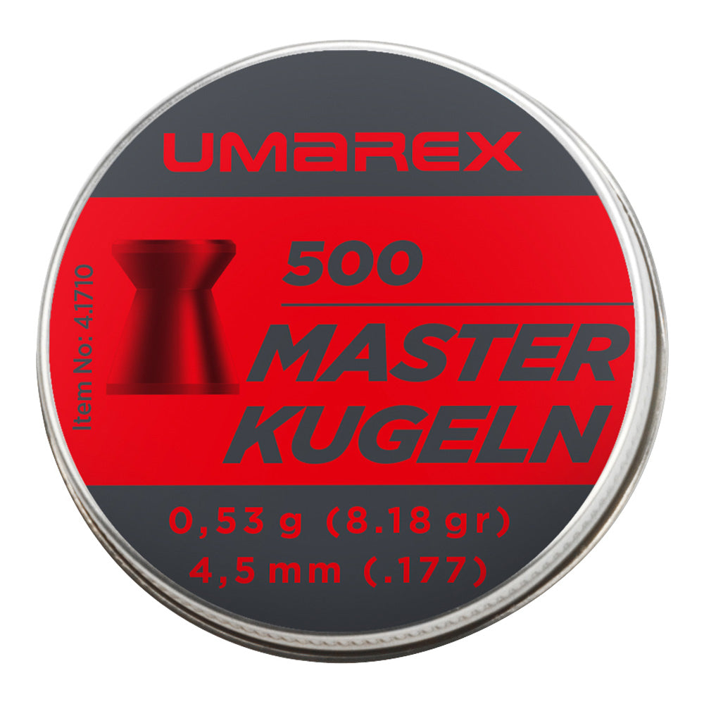 Umarex Master Air Rifle Pellets Flat Head 4.5mm .177