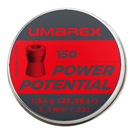 Umarex Power Potential Air Rifle Pellets Hollow 5.5mm .22