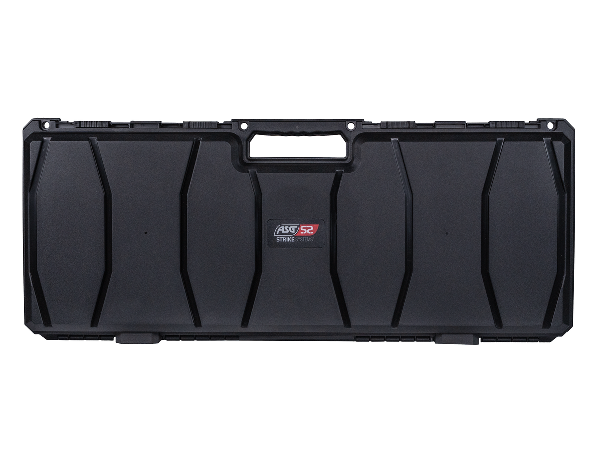 Strike Systems Poly Hard Rifle Carry Case Foam 88cm Black Range Airsoft Airgun