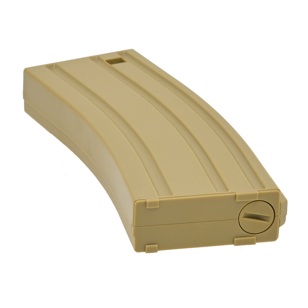 ASG Strike Systems Airsoft Magazine For M4 AR Series 140 Rds Tan 6mm bb