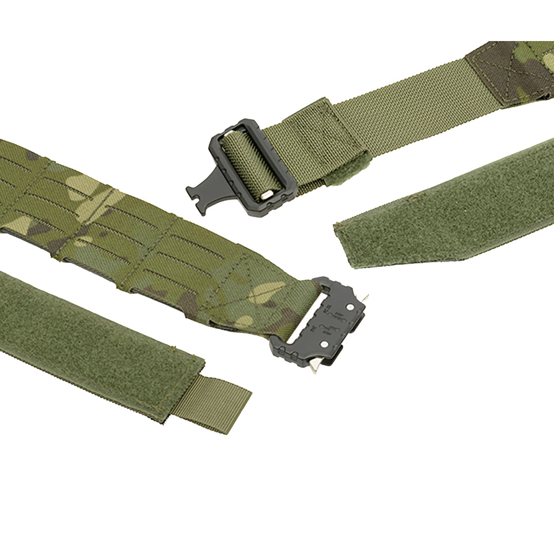 8 Fields Laser Cut Molle Tactical Duty Range Belt QR MT Tropic