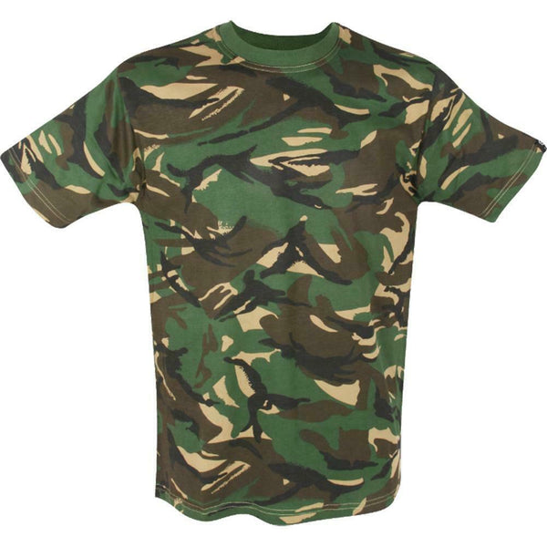 Mil-Com Adults T-Shirt Dpm Camo